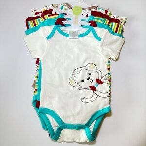 Baby Gear, Grow With Me, 5 Piece Onesie Set, 3-9 months